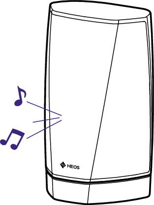 Play sound HEOS 1